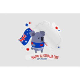 Happy Australia Day Style 174 Sticker - DecalsHouse