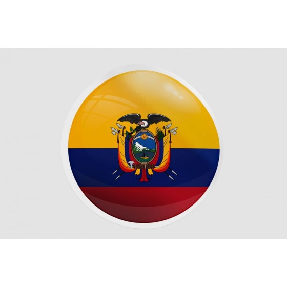 Ecuador Flag Style 6