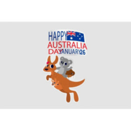 Happy Australia Day Style 181 Sticker - DecalsHouse
