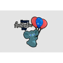Happy Australia Day Style 191 Sticker - DecalsHouse