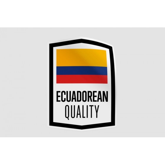 Ecuador Quality Label Style 4