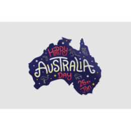 Happy Australia Day Style 201 Sticker - DecalsHouse