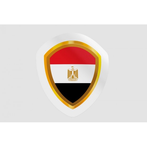 Egypt Flag Badge Style 15