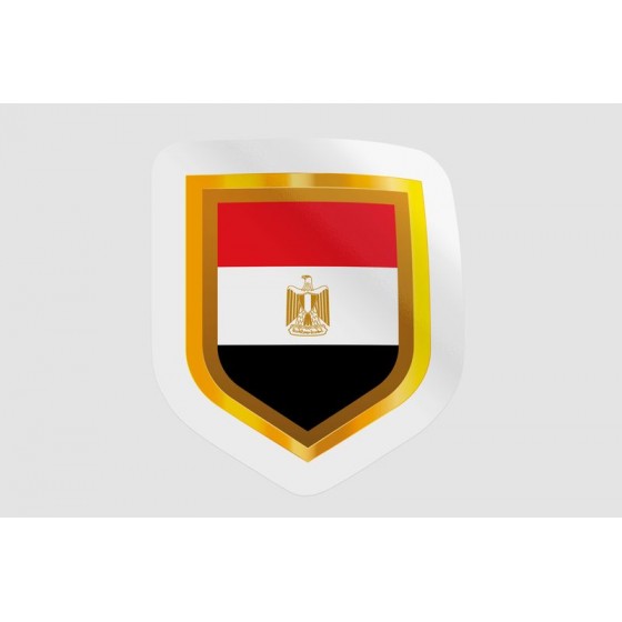 Egypt Flag Badge Style 17