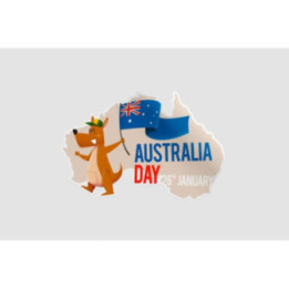 Happy Australia Day Style 232 Sticker - DecalsHouse