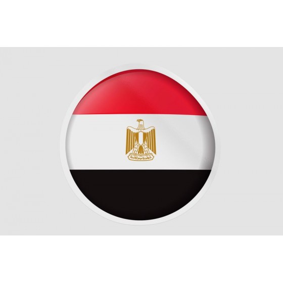 Egypt Flag Flat Style 4
