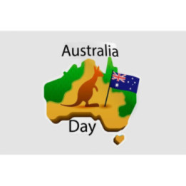 Happy Australia Day Style 249 Sticker - DecalsHouse