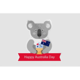 Happy Australia Day Style 264 Sticker - DecalsHouse