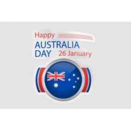 Happy Australia Day Style 281 Sticker - DecalsHouse