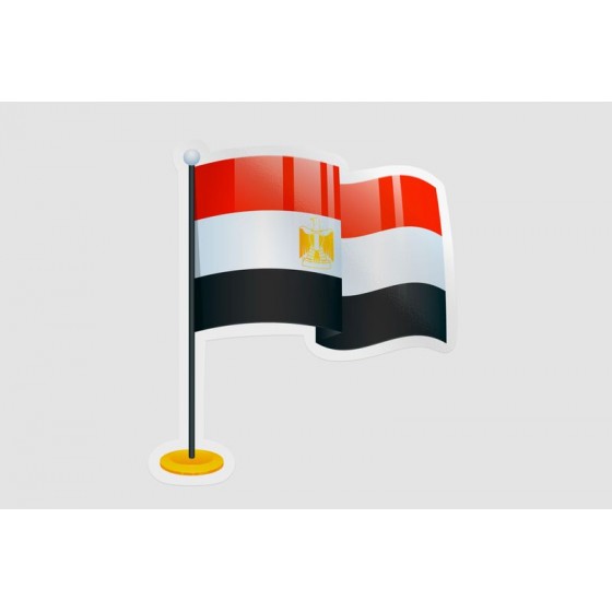 Egypt Flag Style 2