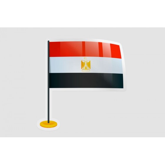 Egypt Flag Style 4