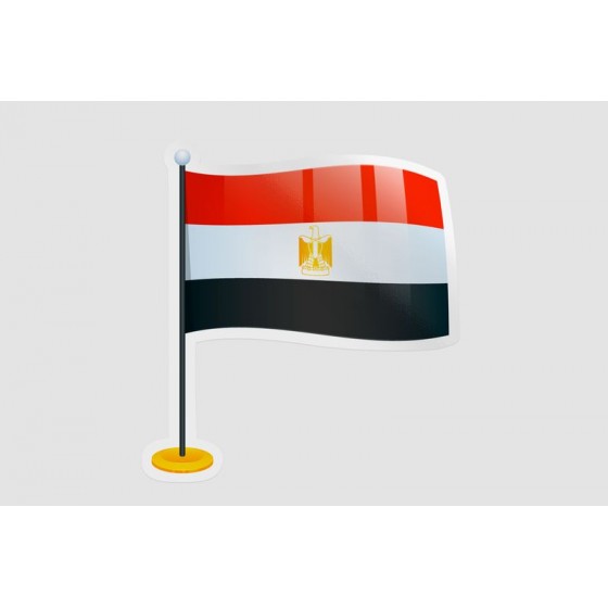 Egypt Flag Style 5