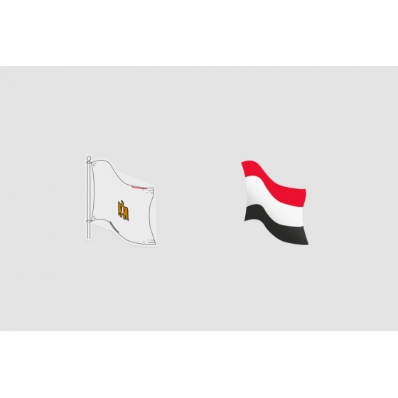 Egypt Flag Style 7