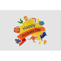 Happy Australia Day Style 309 Sticker - DecalsHouse