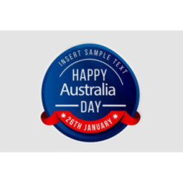 Happy Australia Day Style 49 Sticker - DecalsHouse
