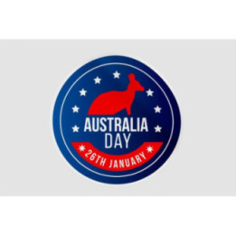 Happy Australia Day Style 50 Sticker - DecalsHouse