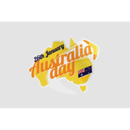 Happy Australia Day Style 68 Sticker - DecalsHouse