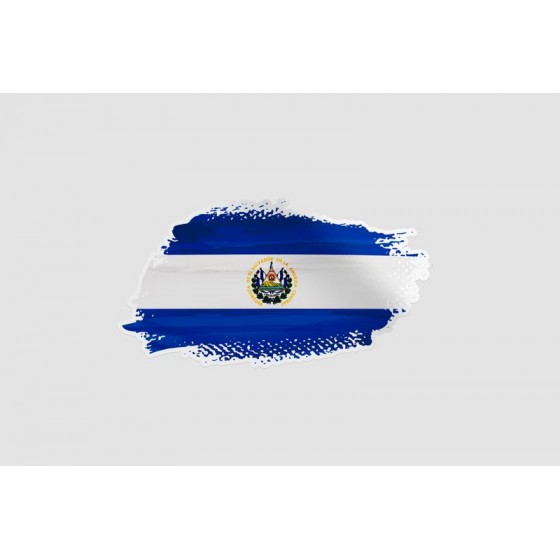 El Salvador Flag Brush