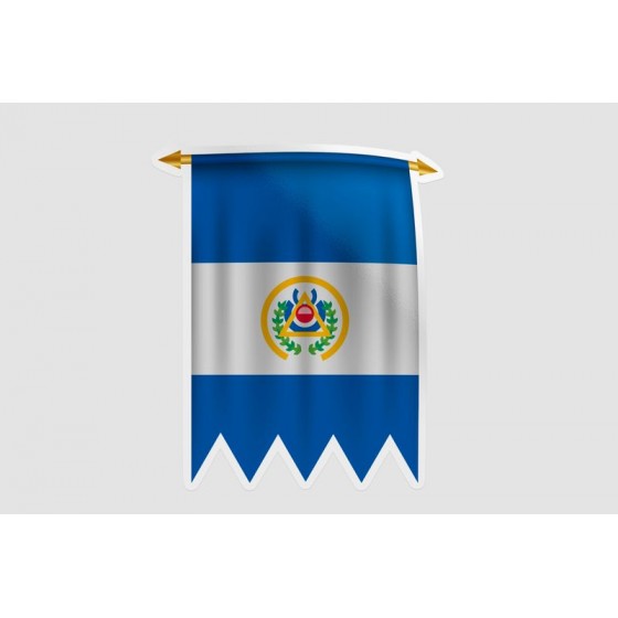 El Salvador Flag Pennant...
