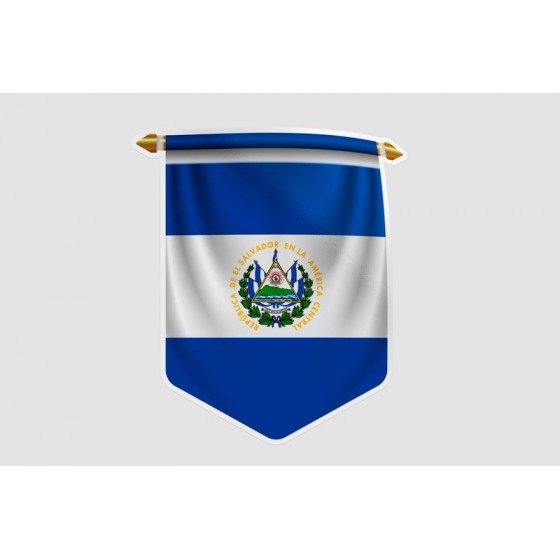 El Salvador Flag Pennant