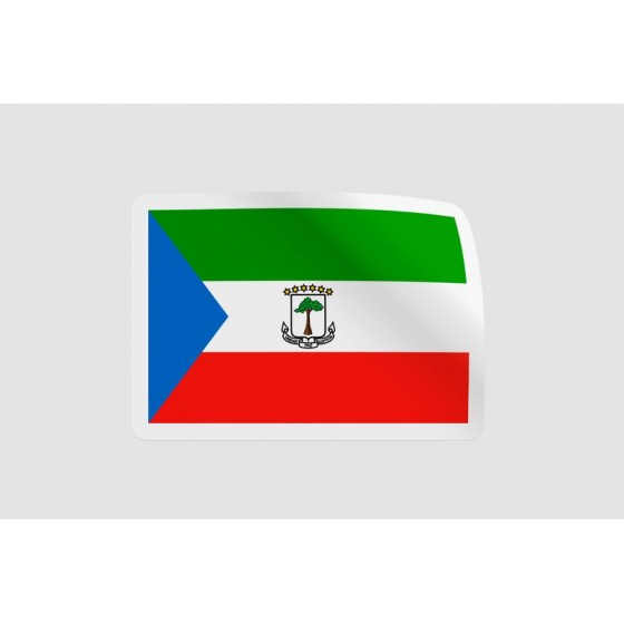 Equatorial Guinea Flag Style 3