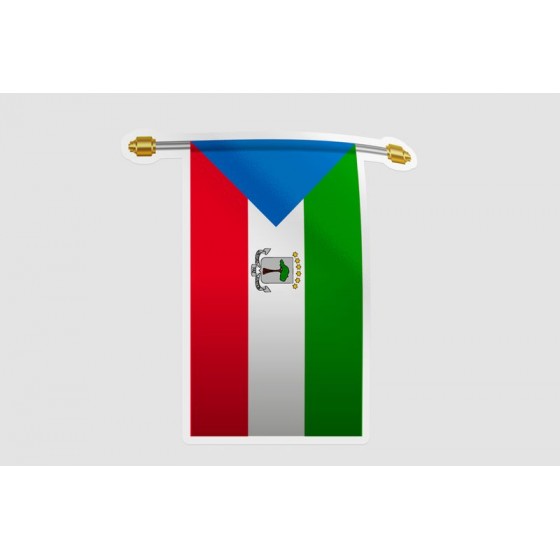 Equatorial Guinea Flag Waving