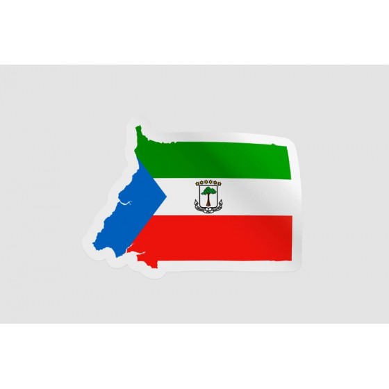 Equatorial Guinea Map Flag...