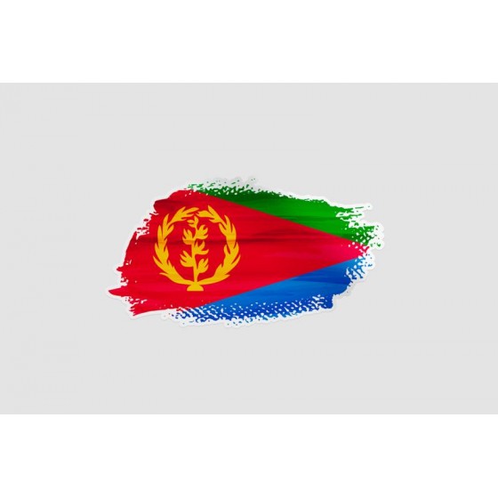 Eritrea Flag Brush
