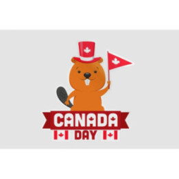 Happy Canada Day Style 32 Sticker - DecalsHouse