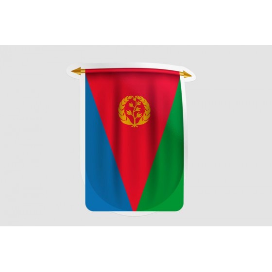 Eritrea Flag Pennant Style 5