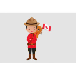 Happy Canada Day Style 39 Sticker - DecalsHouse
