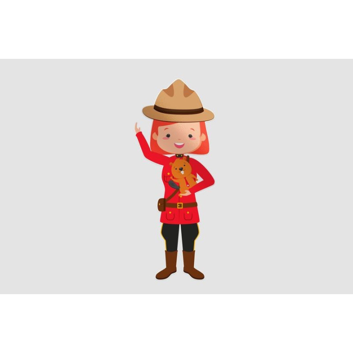 Happy Canada Day Style 40 Sticker - DecalsHouse