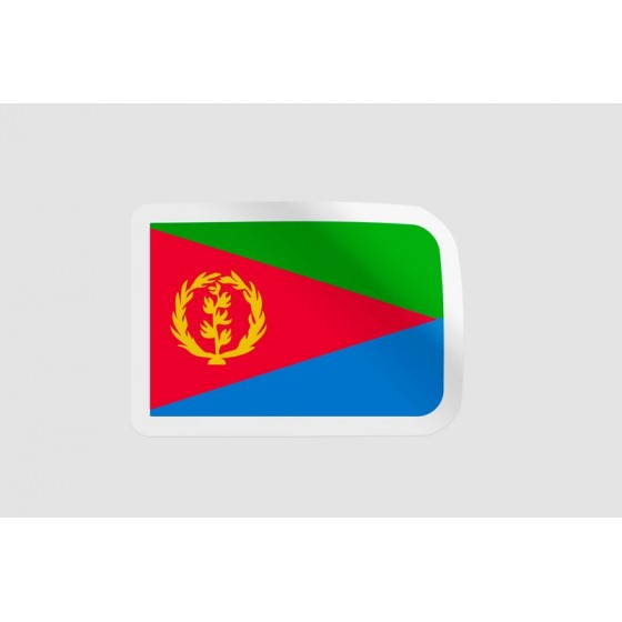 Eritrea Flag Style 2