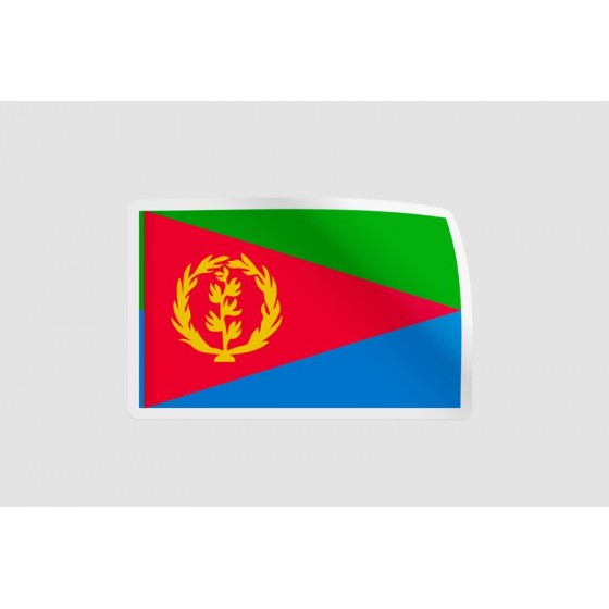 Eritrea Flag Style 3