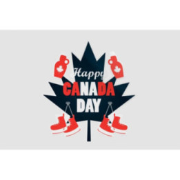 Happy Canada Day Style 77 Sticker - DecalsHouse