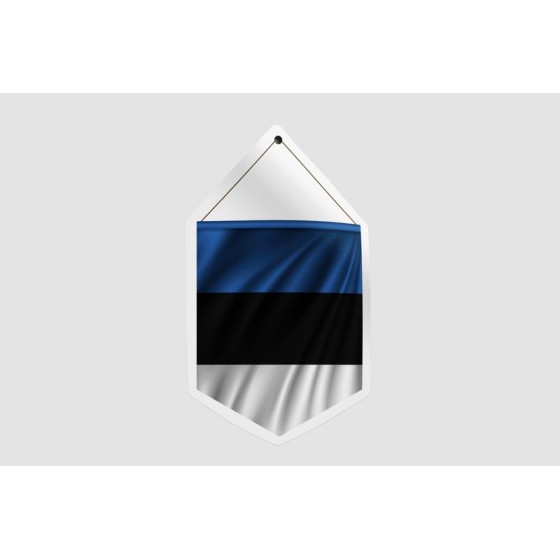 Estonia Flag Style 5