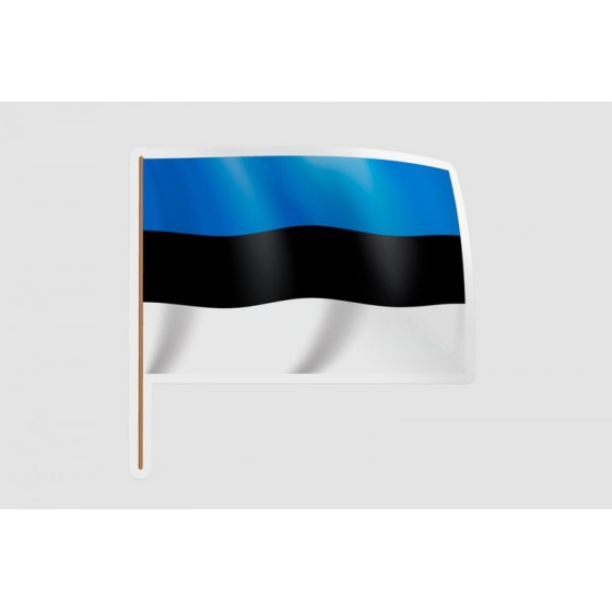 Estonia Flag Waving