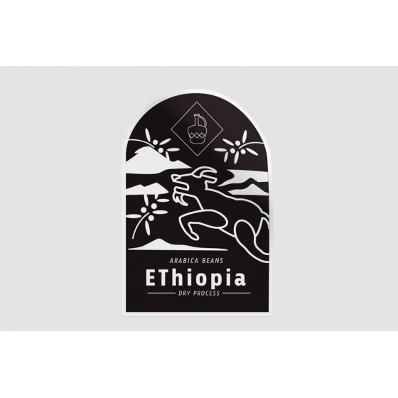 Ethiopia Coffee Label