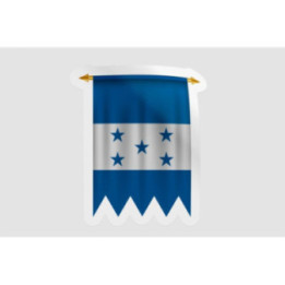 Honduras Flag Pennant - DecalsHouse