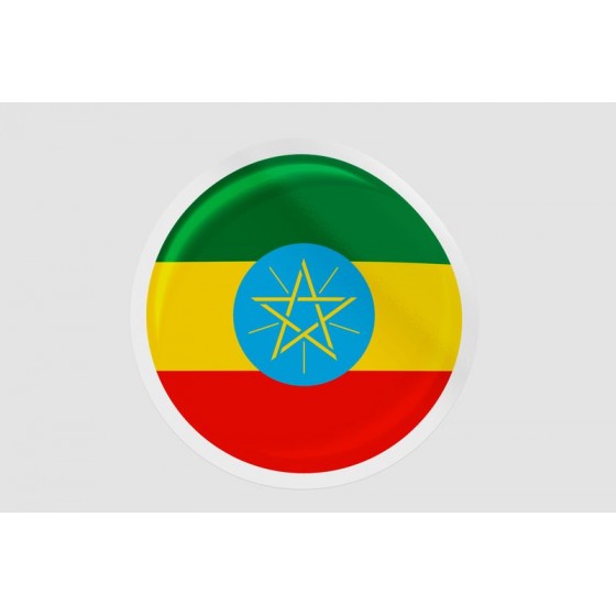 Ethiopia Flag Badge