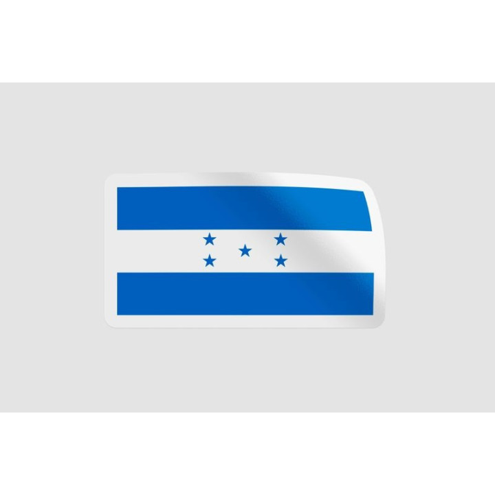 Honduras Flag Style 2 - DecalsHouse
