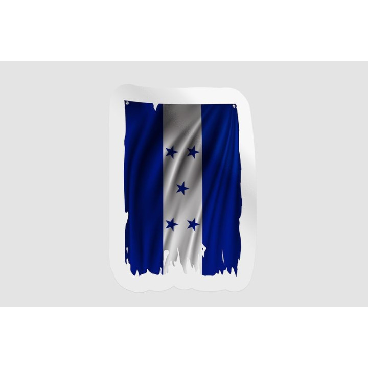 Honduras National Flag Style 6 - DecalsHouse