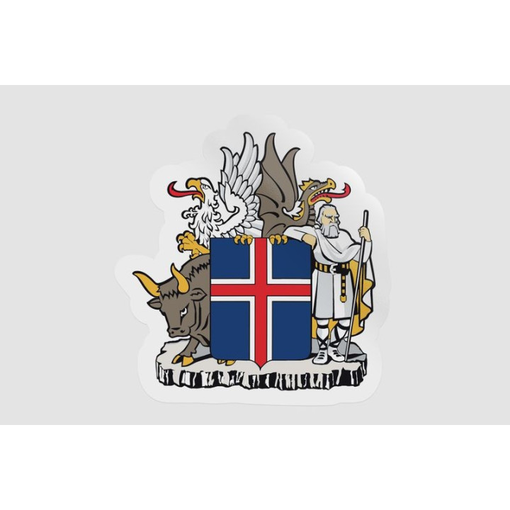 Iceland Emblem - DecalsHouse