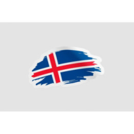 Iceland Flag Brush - DecalsHouse