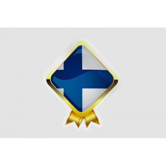 Finland Flag Badge