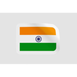 India Flag Style 4 - DecalsHouse