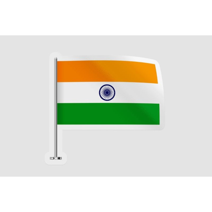 India Flag Style 5 - DecalsHouse