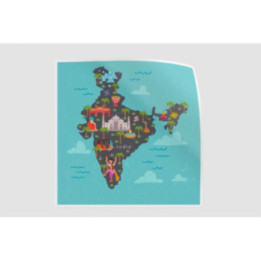 India Hand Draw Style 2 - DecalsHouse