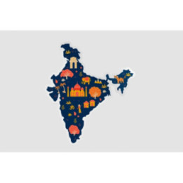 India Hand Draw Style 3 - DecalsHouse