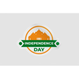 India Independence Day Badge - DecalsHouse